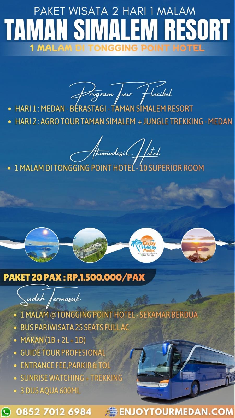2 Hari 1 Malam Taman Simalem Resort