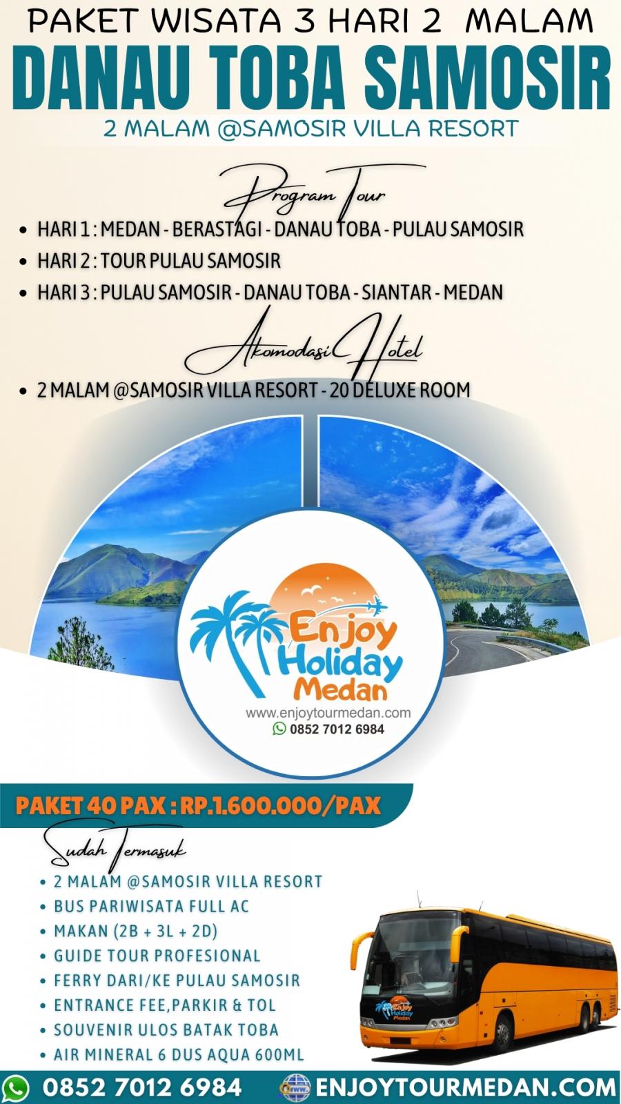 3D2N Pakej Percutian Medan