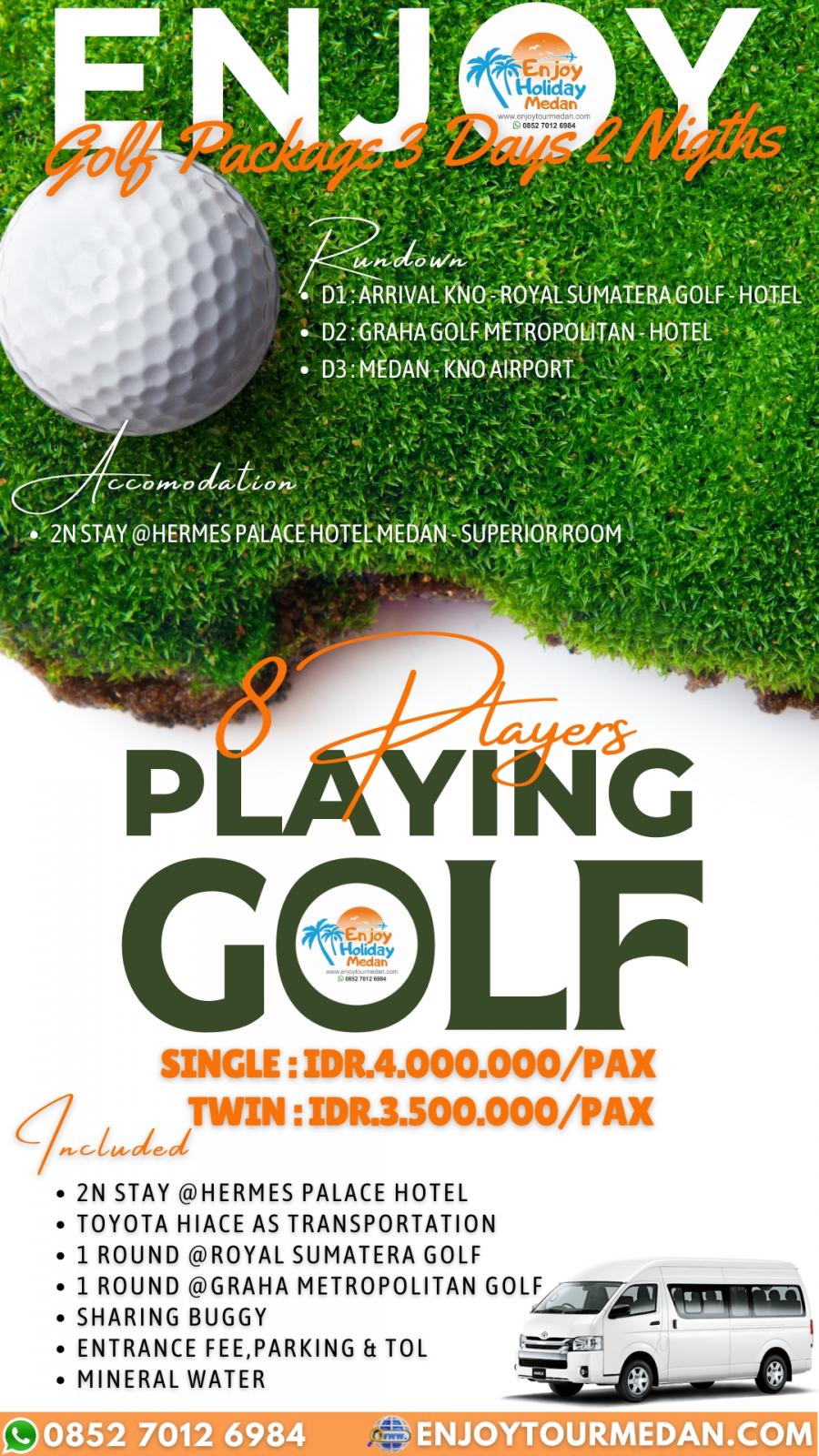 Medan Golf Package